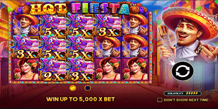 Slot Hot Fiesta Multi-Line Taruhan Anti Boncos Terpercaya
